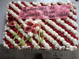 Fraisier 60 personnes traiteurauthentique